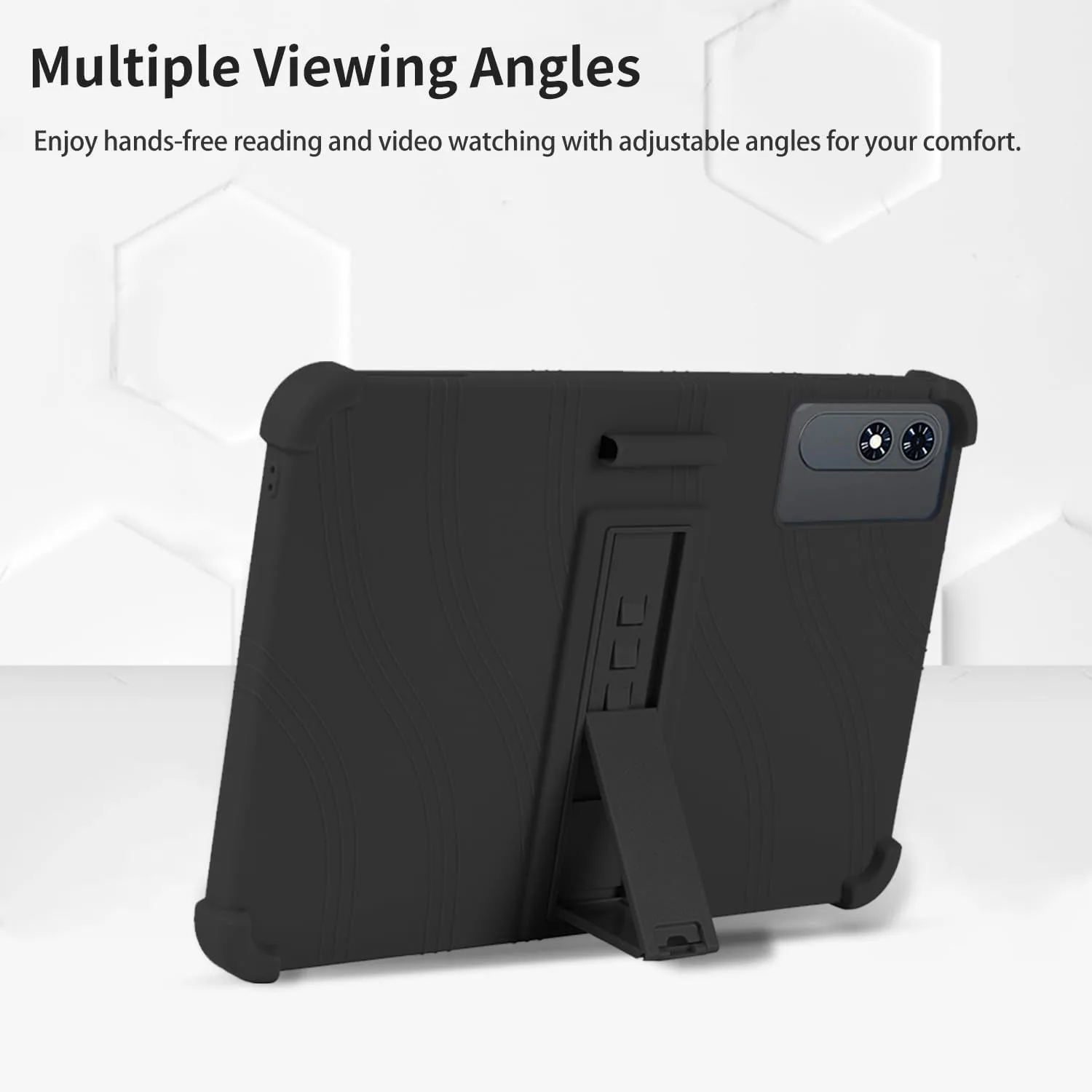 Soft Shockproof Protective Funda for BMAX MaxPad I14 13.4" Tablet Case Pencil Holder Silicone Cover with Foldable Kickstand - view 4