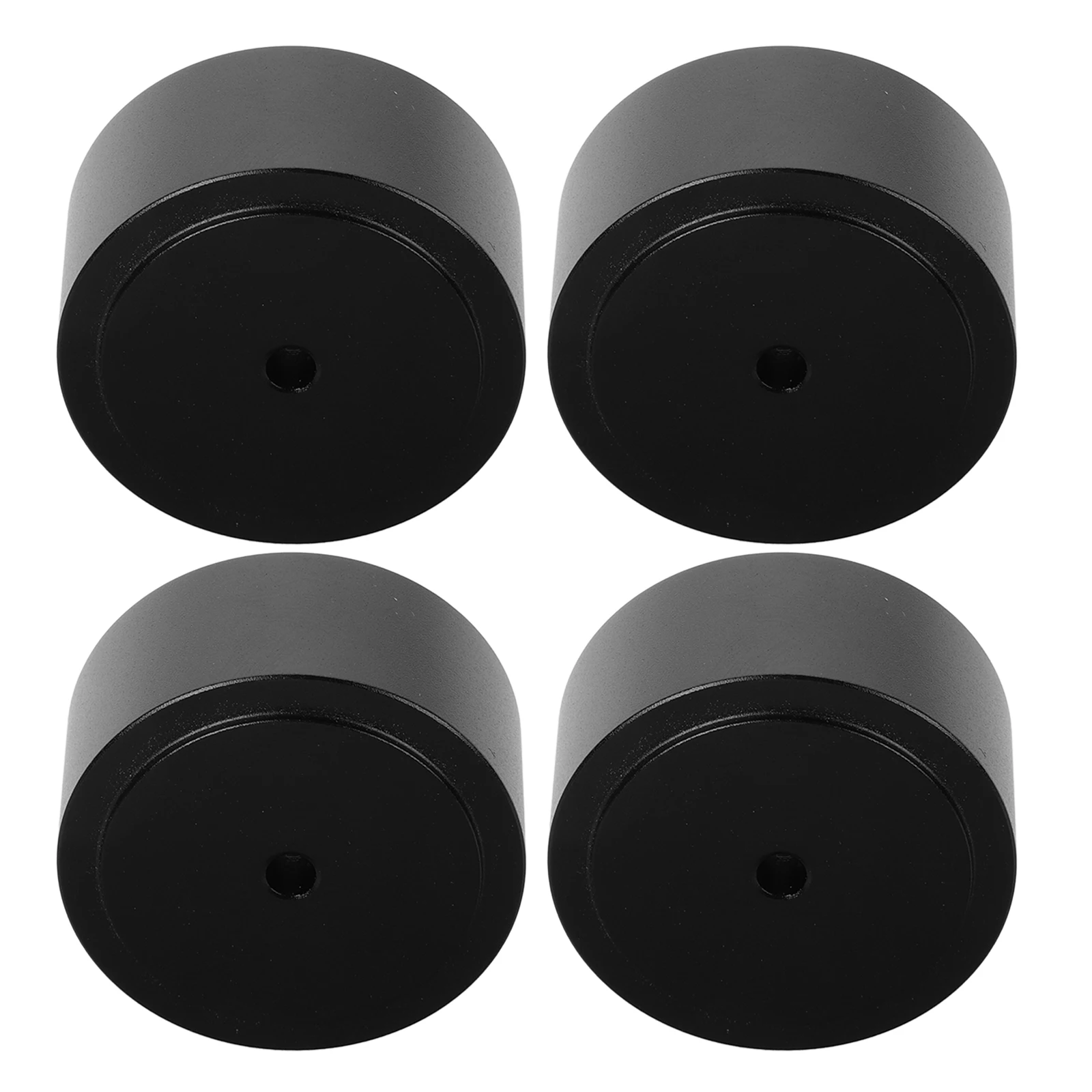 

4 Pcs Speaker Feet Pad Aluminum Alloy Dampening Base for Amplifier Speaker Cabinet Stand Vibration Reduction