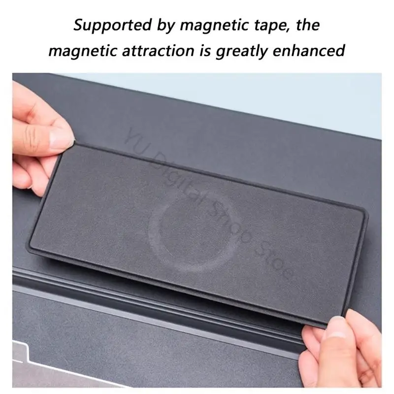 96BA Magnetische Befestigungsplatte mit mehreren Winkeln für tragbare Monitore und Computer-Montageplatte, robust, leicht – Detail 3