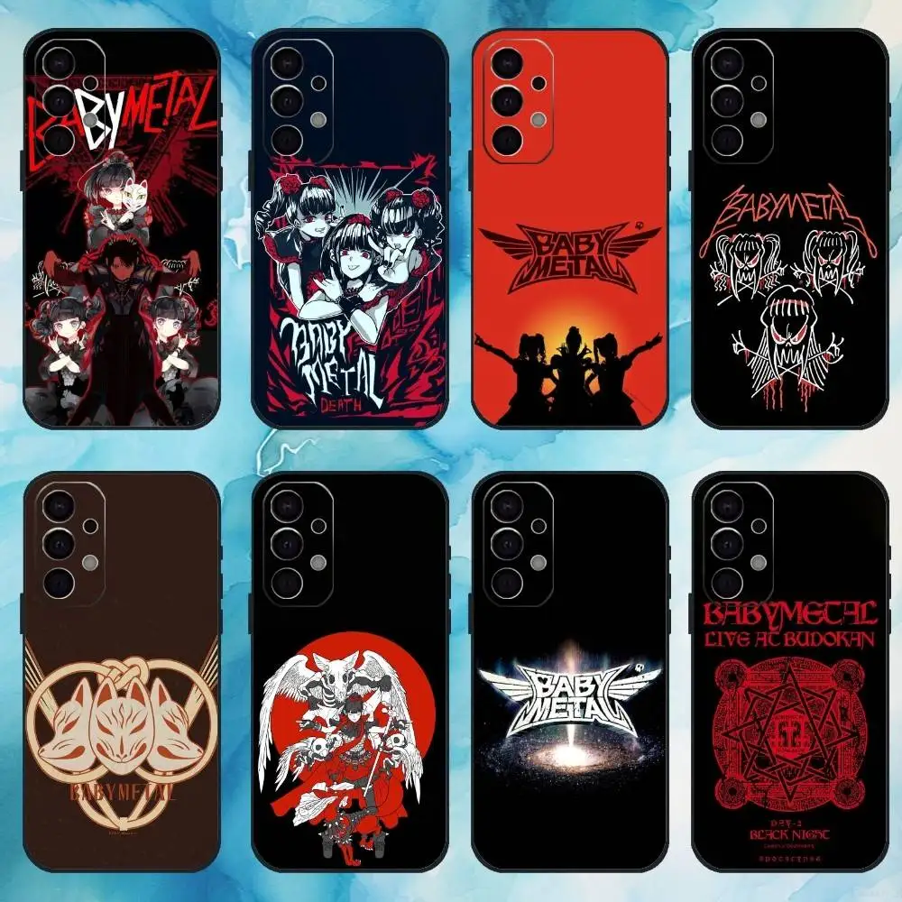 

B-Babymetal Japanese Idol Phone Case For Samsung S25,S24,S21,S22,S23,S30,Ultra,S20,Plus,Fe,Lite,Note,10,9,5G Black Cover