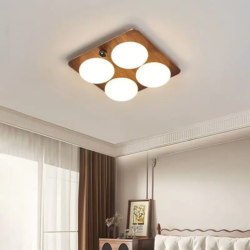 

Современная минималистичная светодиодная потолочная лампа с полным спектром света для защиты глаз, декоративное освещение для гостиной, коридора, спальни