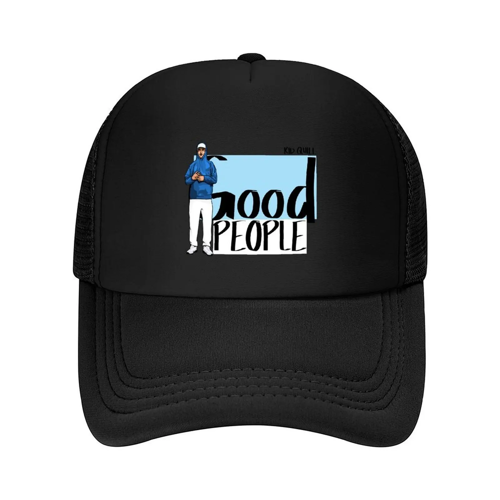 

Kid Quill Good People Baseball Cap funny hat Kids Hat Hat Beach black Women's Golf Clothing Men's