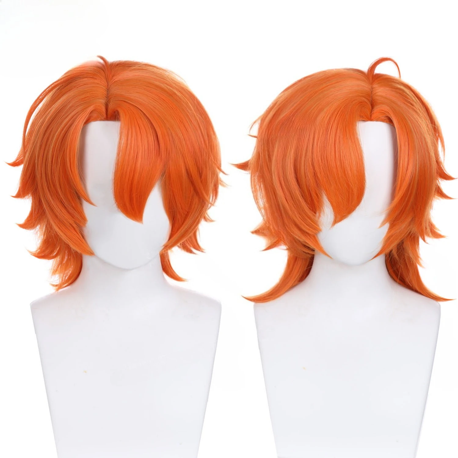 Hazbin Hotel Velvette Parrucca Cosplay Gioco Anime Viola Rosso Bianco Misto Doppia coda di cavallo Capelli sintetici resistenti al calore per le donne