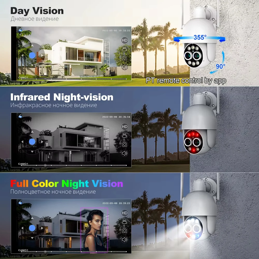Techage PTZ 8MP Двухобhelyектив ayn 8CH Бесп vek®д...),с ih ih ihiangемаikanринга для об ums"""""""""""""""""""""" Ramon Ramon Ramon Ramon Ramon