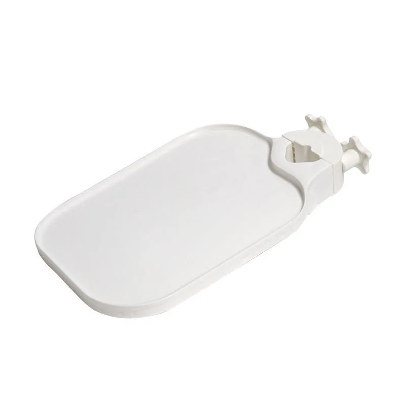 Dental Universal Chair Tray Plastic Post Mounted Shelf Table Plate Dental Lab Accessories