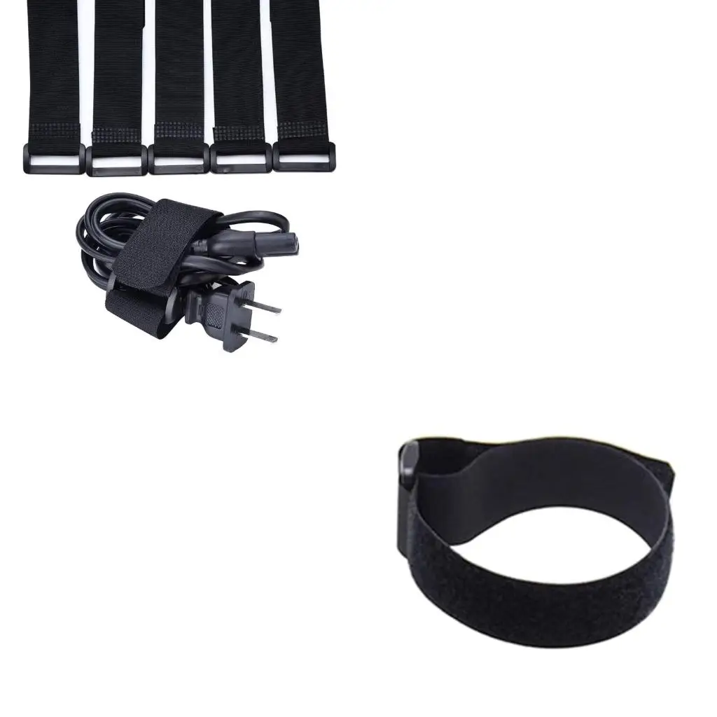 Q39E 10Pcs Reusable Fastening Cinches Strap Adjustable Nylons Extend Securing Strap