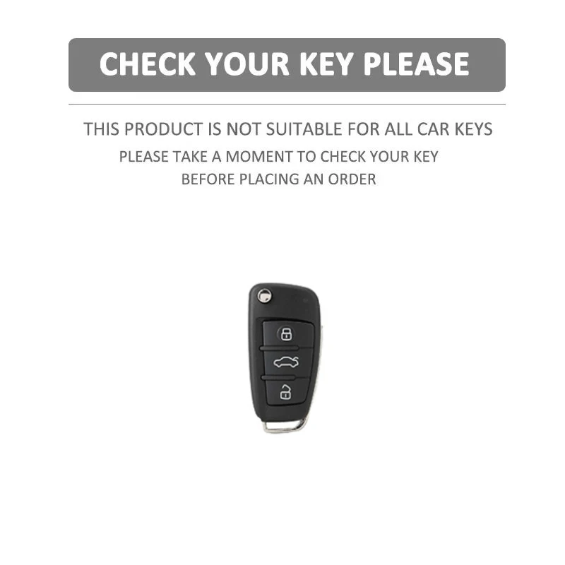 FASHION TPU Car Folding Key Cover Case for Audi A3 8L 8P A4 B6 B7 B8 A6 C5 C6 4F RS3 Q3 Q7 TT 8L 8V S3 Key Fob Shell Accessories