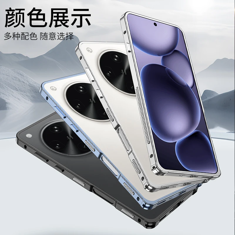 

Популярный авиационный чехол с рамкой из алюминиевого сплава для OPPO Find X8 Ultra X8S Plus, металлический прочный чехол с рассеиванием тепла, защита от падения