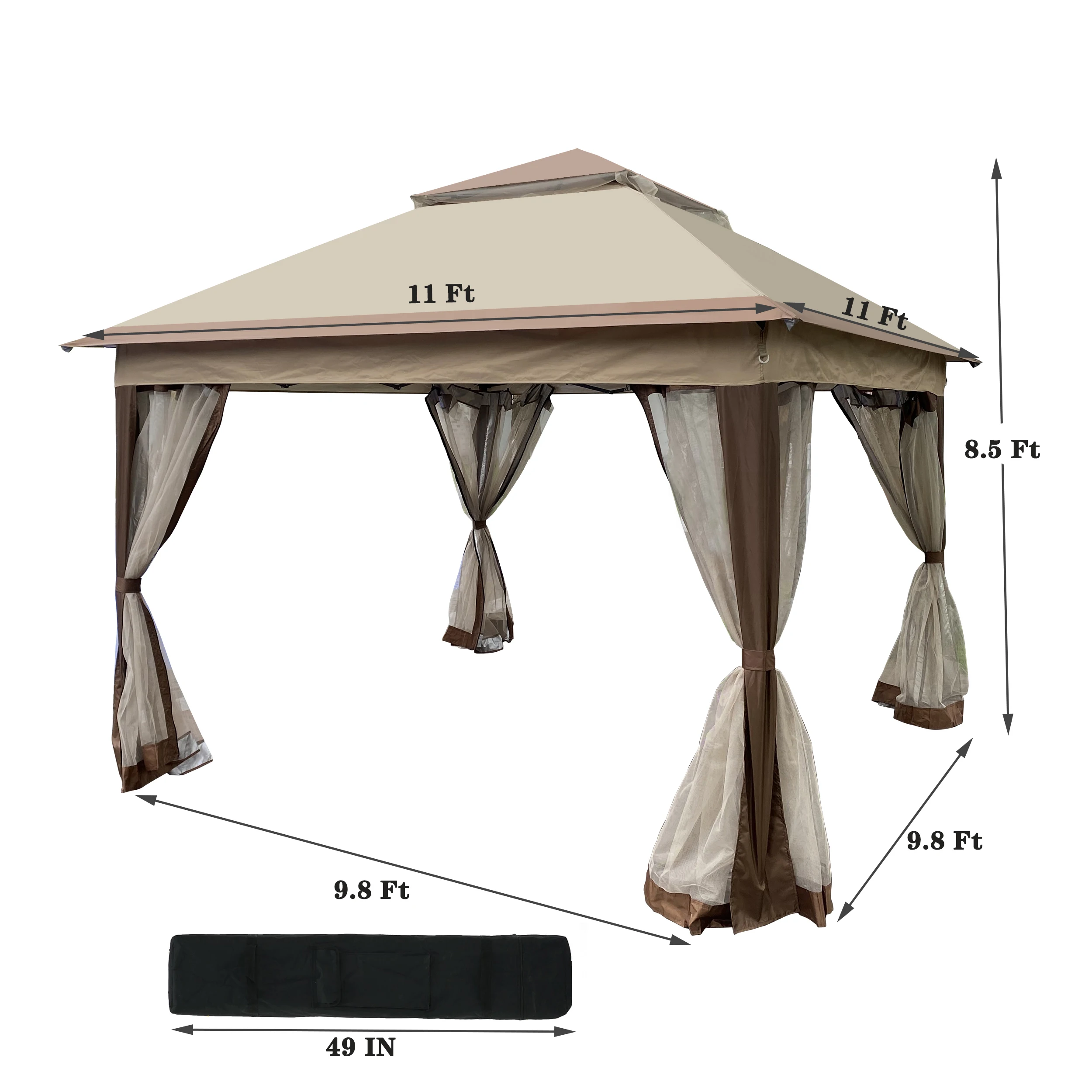 Outdoor Modern Pop Gazebo Can - Outdoor Furniture Gazebo review and price