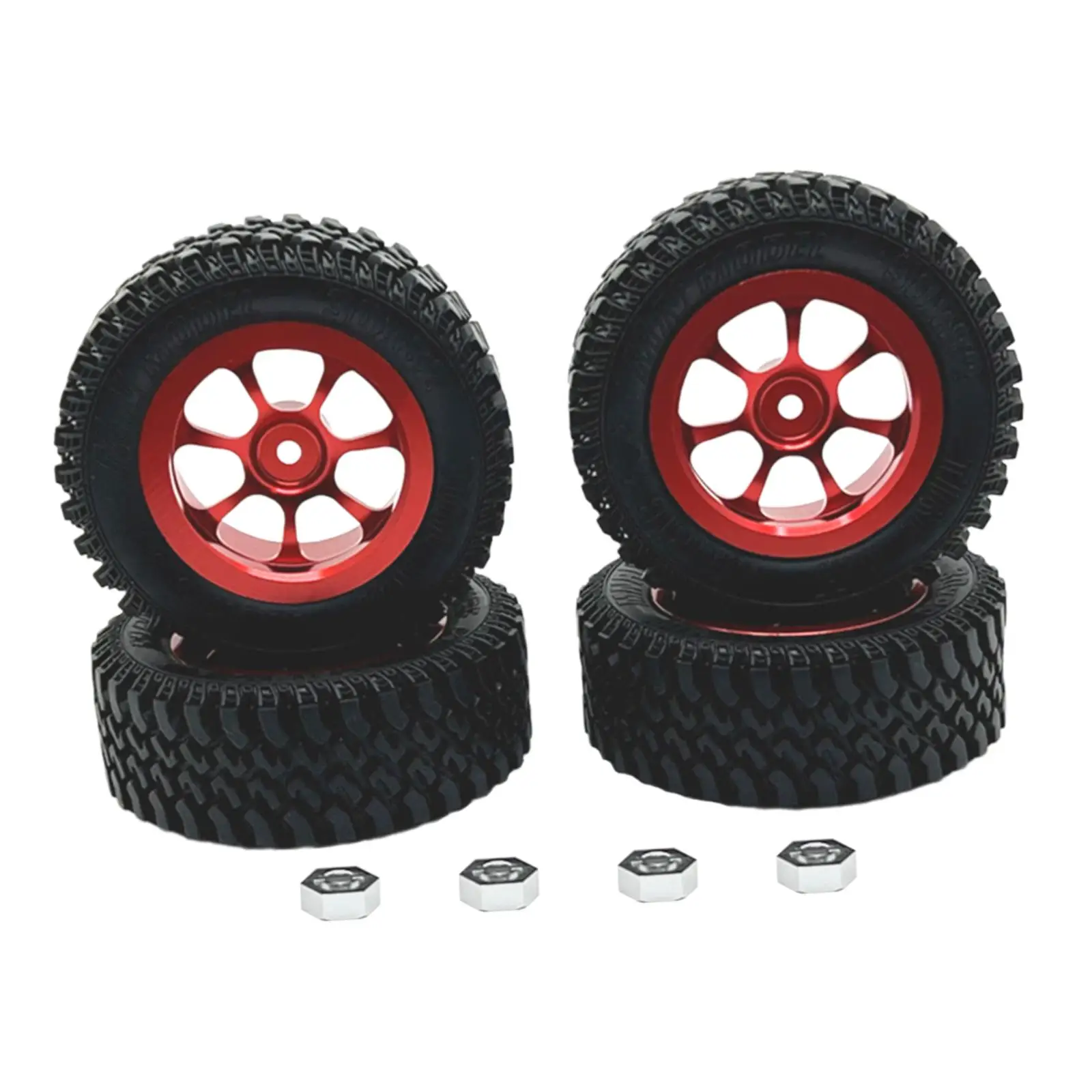 

Комплект из 4 колес и шин для радиоуправляемых машин, запчасти для тюнинга, шины для радиоуправляемых краулеров, замена для MN128 MN86S MN86, аксессуары для радиоуправляемых краулеров 1/12, DIY-аксессуары