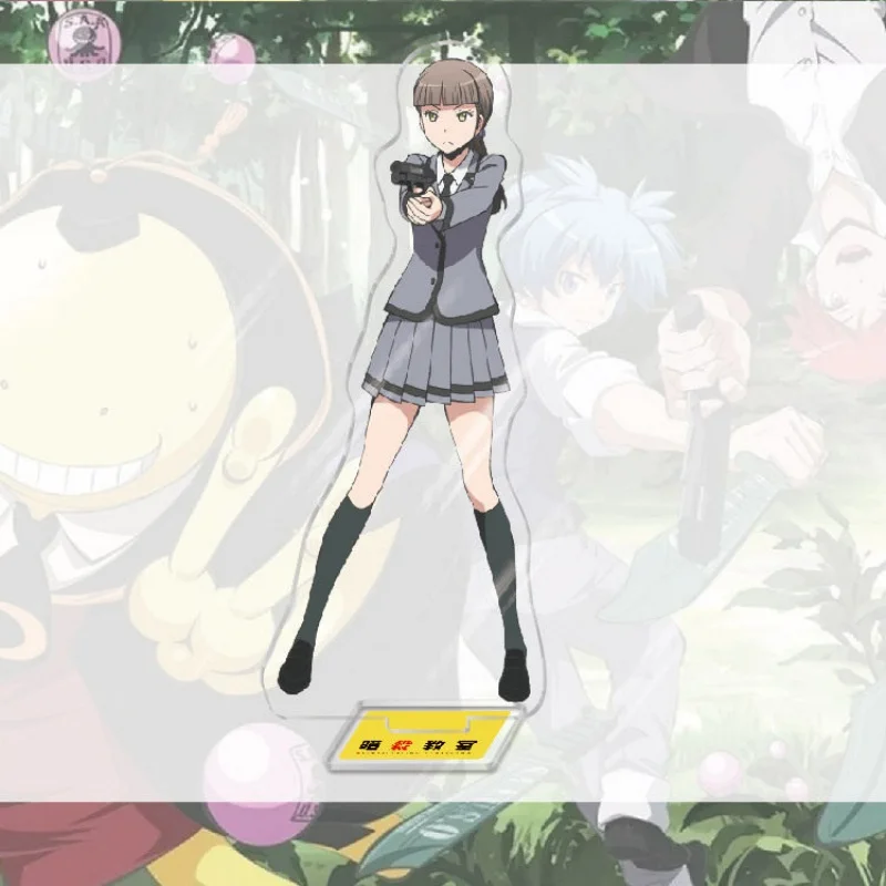 Assassination Classroom Anime Hiroto Isogai Itona Character Acrylic Stand Collecting Doll Anime Figure Model Cosplay Toy Gift