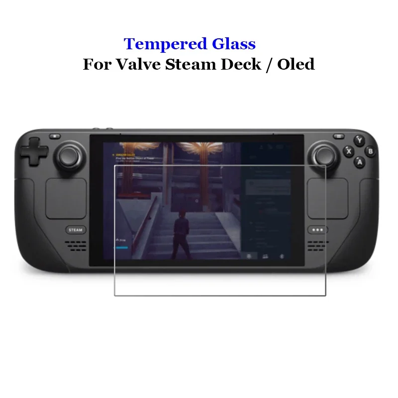 For valve steam deck Oled Tempered Glass 9H 2.5D Premium Game Machine Screen Protector Protection Film