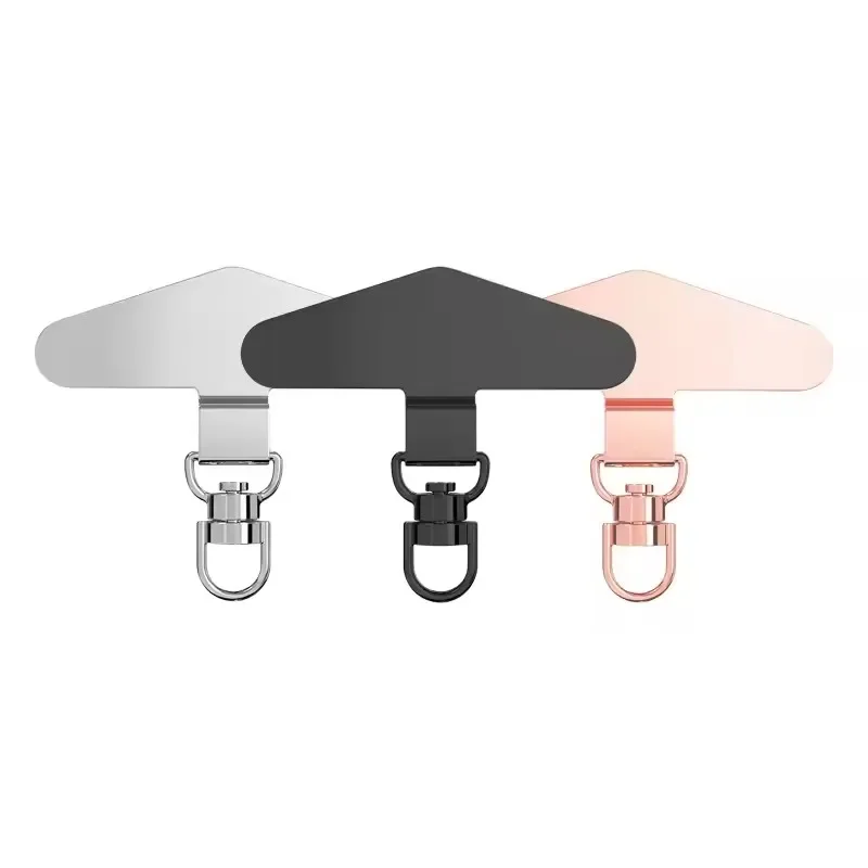 Anti-verloren telefoonkoord Universele vervangende connector Tether Tab Clip Metalen kaartpadadapter voor IPhone Samsung Secure Fit