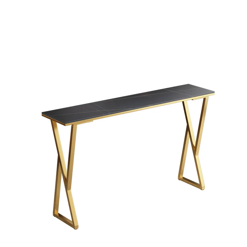 

Bar, milk tea shop, rock slab bar, tables and chairs, home meeting guests, leisure high-end tables and chairs, Nordic wrought ir