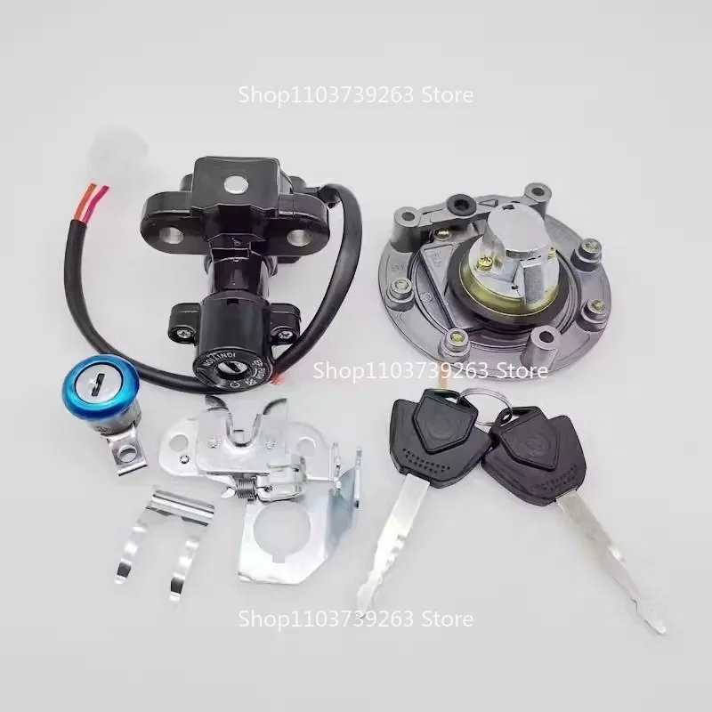Applicable To ZF500GY Excelle Locomotive 500X 400X Motorcycle Electric Door Lock Fuel Tank Cover Full Car Lock Accessories