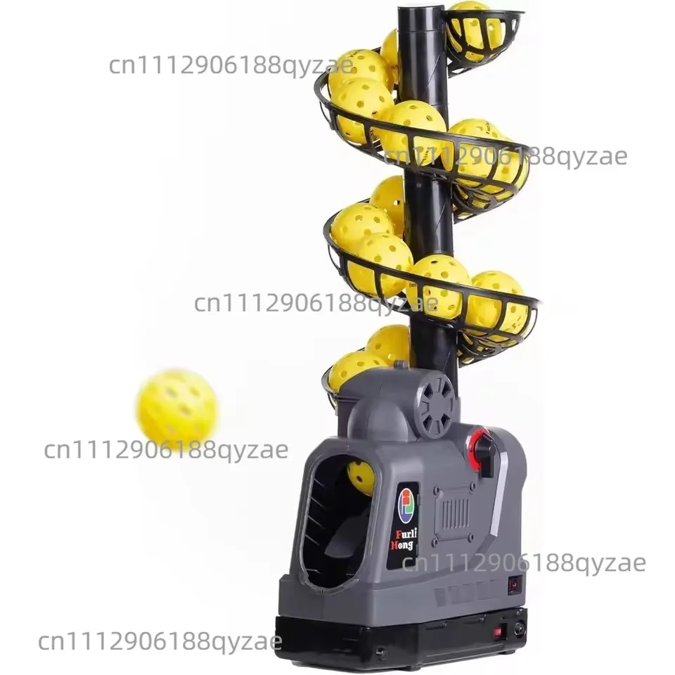 681PBH Pickleball Machine with Auto Swing, 3 Angles & 4 Speeds Adjustable, Portable Pickleball Launcher for Beginners