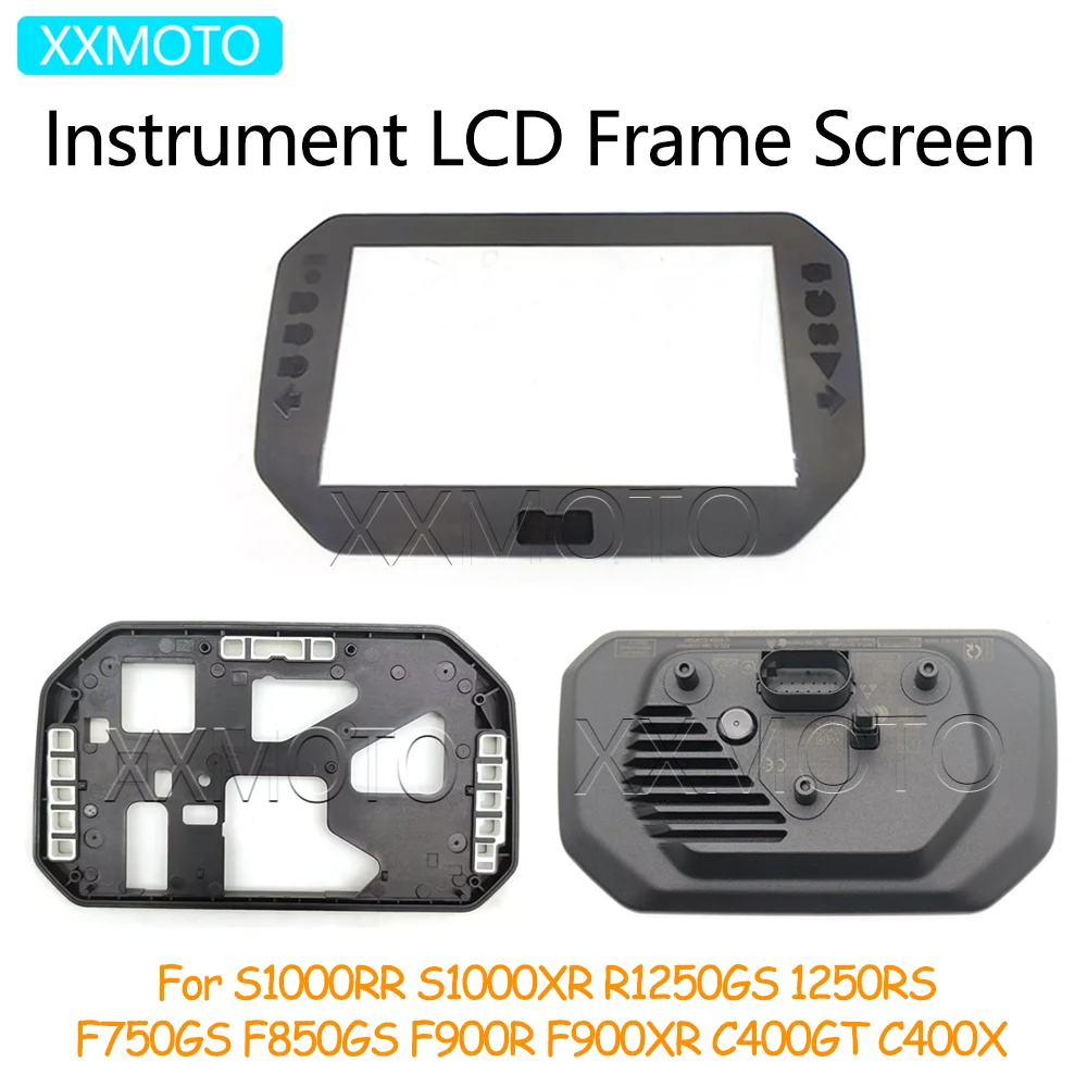 For BMW S1000RR XR R1250GS RS F750GS F850GS F900R XR C400GT C400X Instrument LCD Frame Display Fixing Bracket TFT Glass Screen