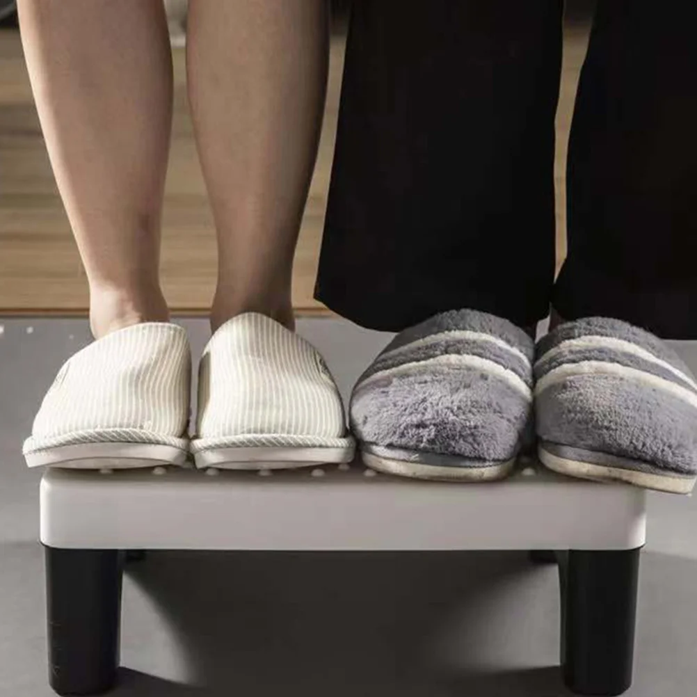 

1Pcs Roller Massage Footrest Ergonomic Non-Slip Foot Stool for Office Home Desk Relaxation Under Desk Support Roller Footrest