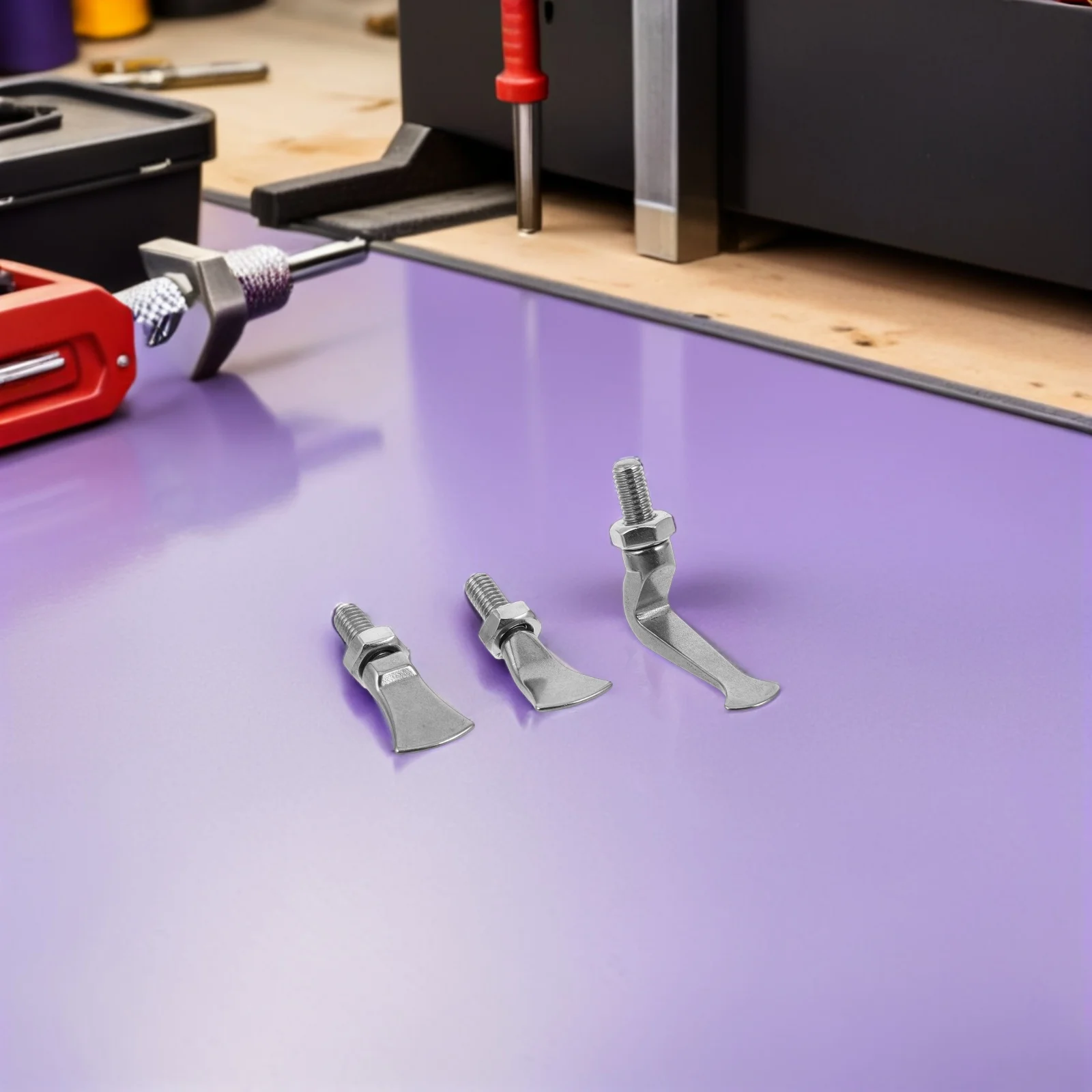 

3pcs Tools: Heavy Duty Auto Body Repair Kit For Paintless Dent Removal Automotive Pliers Equipment