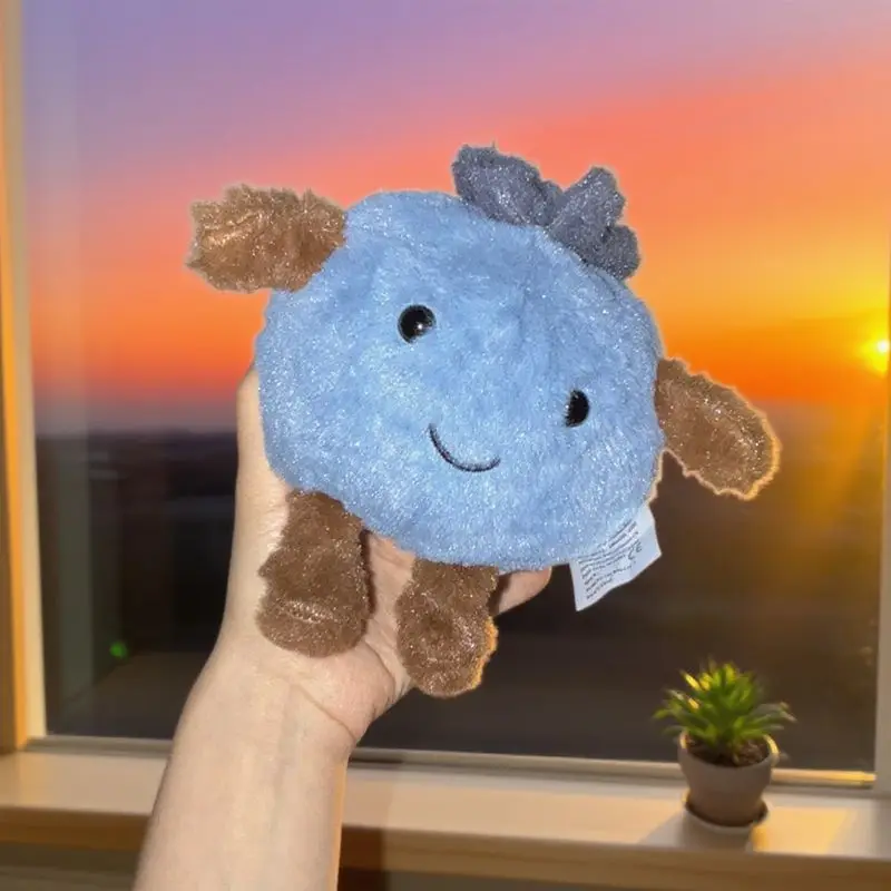 12*13cm Plush Blueberry Toys Kawaii Blue Fruit Stuffed Plush Cartoon Toys for Boys Girls Christmas Birthday Gifts