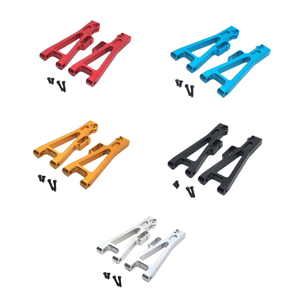 2Pcs Metal Lower Suspension Arm Swing Arm for JLB Racing CHEETAH 11101 21101 J3 Speed 1/10 RC Car Upgrade Parts,B