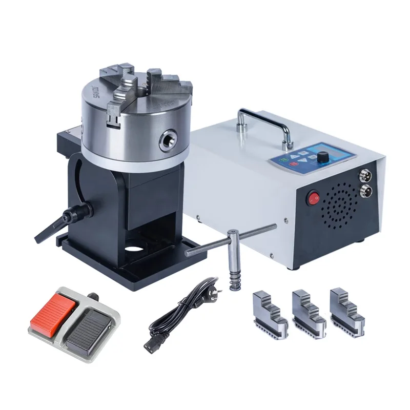 Automatic CNC precision positioner, argon arc welding, laser welding, marking machine, rotary table, rust removal inspection rot