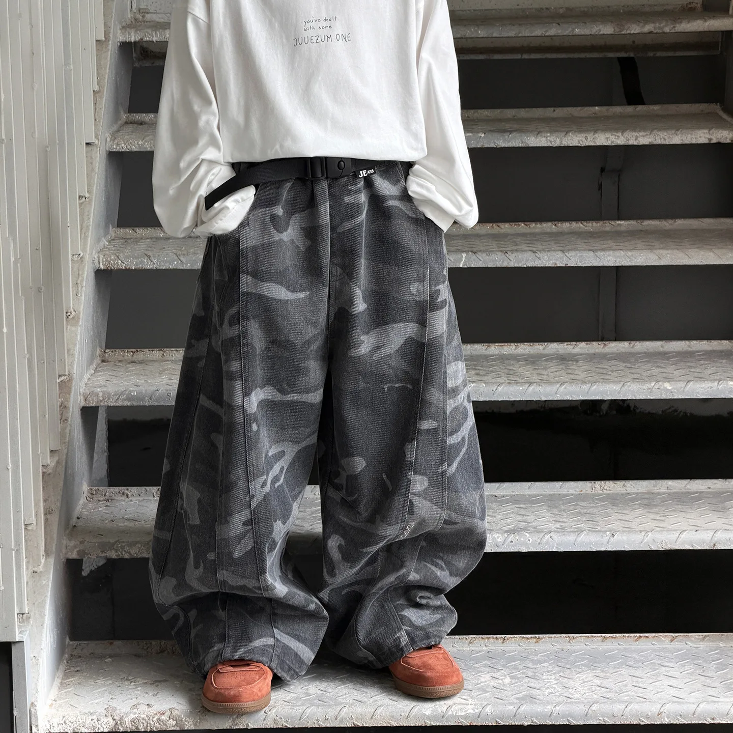 Boys' Casual Pants Autumn Children's Pants 2026 New Korean Camouflage Jacket Children's Clothing Trend