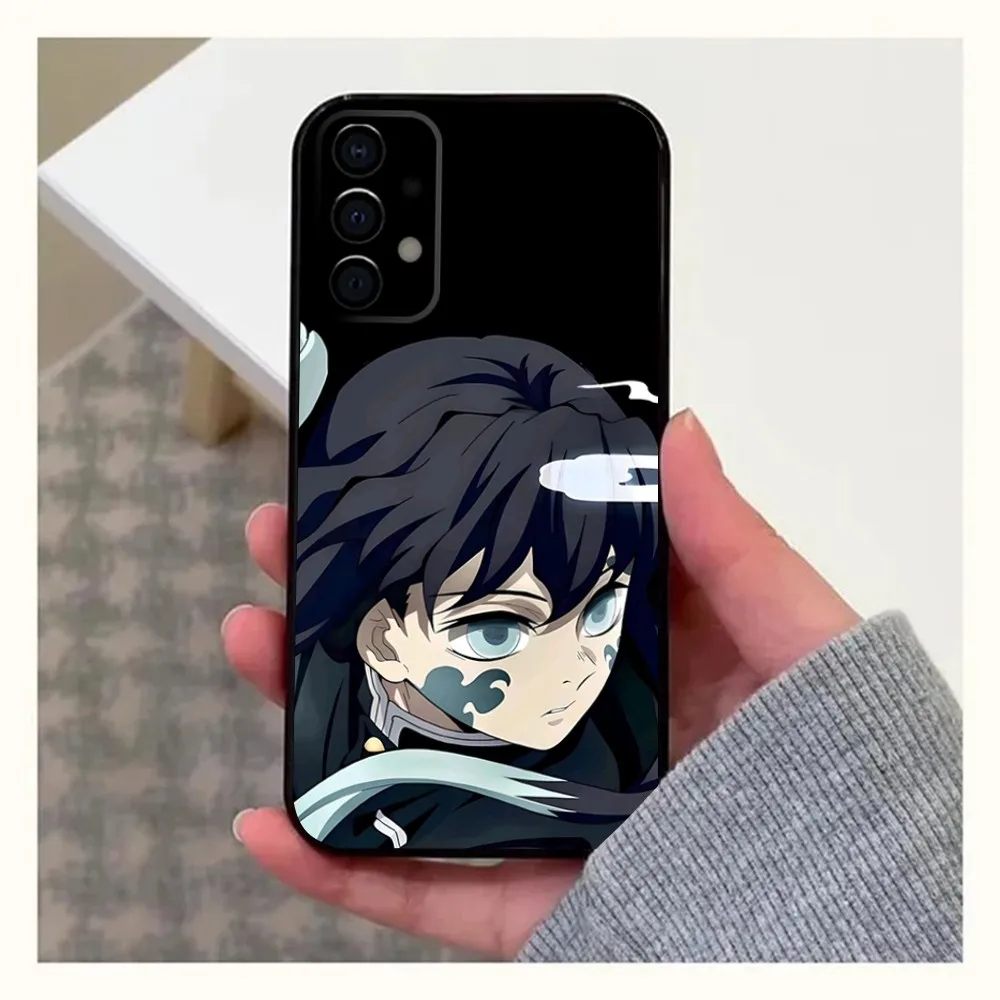 D-Demon S-Slayer Muichiro Tokito Phone Case For Samsung Galaxy A13,A21s,A22,A31,A32,A52,A53,A71,A80,A91 Soft Black Cover