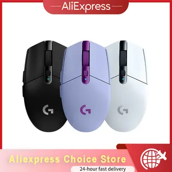 로지텍 G304 무선 게이밍 마우스, E스포츠 주변 장치, 프로그래밍 가능, 사무실 데스크탑 노트북 마우스