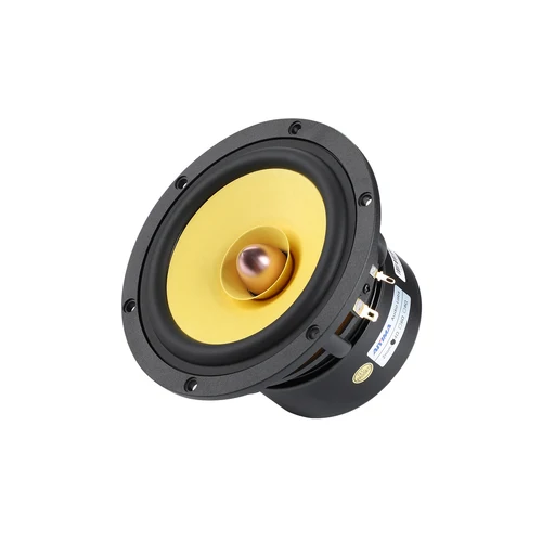 Imagen 2 del producto AIYIMA-altavoz de sonido de gama completa, altavoz de bala de cono de aluminio de 5,25 pulgadas, 4, 8 Ohm, 50W, estantería, Hifi, para cine en casa, 1 ud.