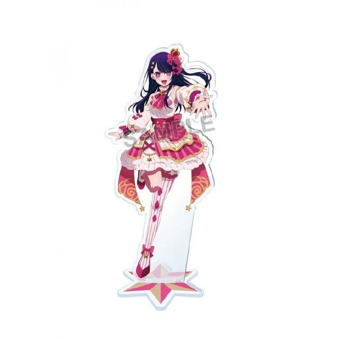 Anime Figure Oshi No Ko Acrylic Stand Gorou Akuamarin Hoshino Ai Rubii Sarina Stand Model Plate Desk Display