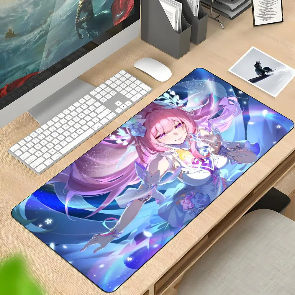Cyrene Honkai Star Rail Mouse Pads Rubber Mat Laptop Xxl Mousepad Notebook Gamer Computer Table Gaming Accessories