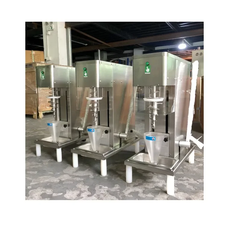 

Commercial fruit ice cream mixer churning ice cream machine blender