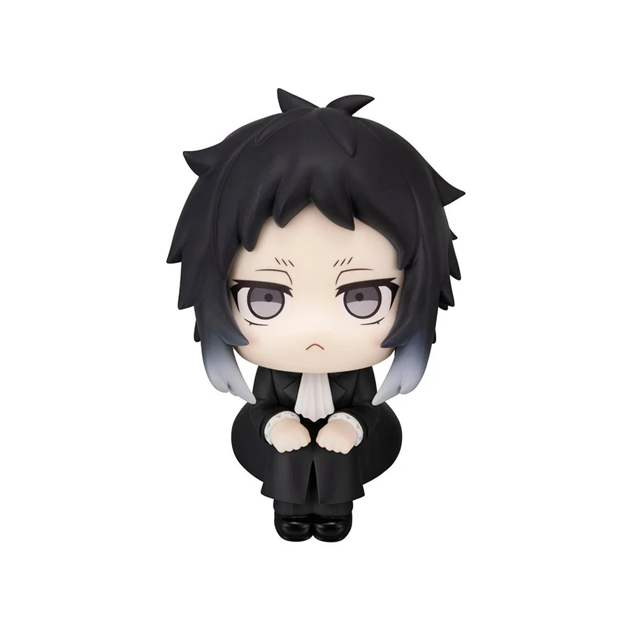 10cm Bungou Stray Dogs Anime-Figur Look Up Nakajima Atsushi Actionfigur Q-Version Dazai Osamu Figurine PVC Sammlerstücke Spielzeug
