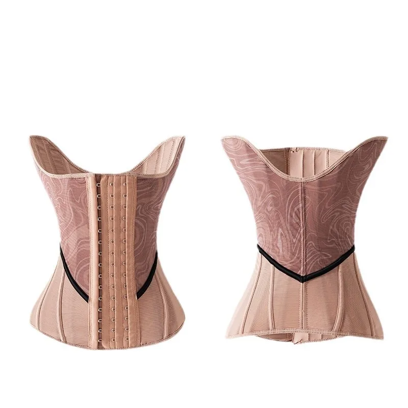 

Slimming Waist Trainer Band Thin Prure ing Hip Protector V-ape Net Vest Women's Summer Faion Body aper Band