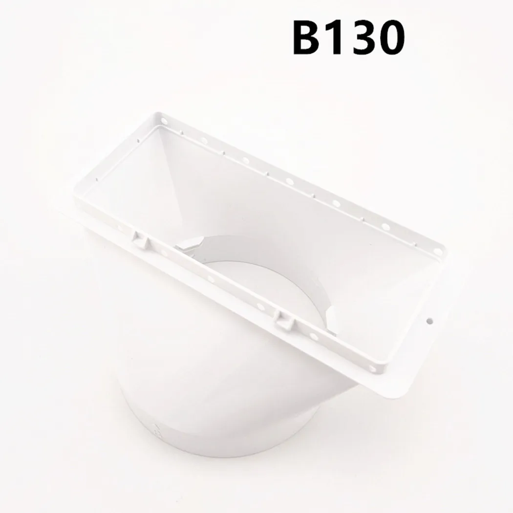 1PCS Air Conditioner Exhaust Duct Interface Flat Interface/round Head Exhaust Hose Connector Adapter For Haier Air Conditioner