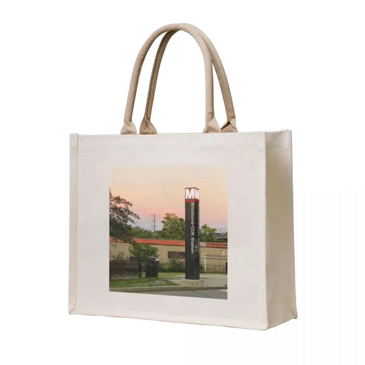 

Brookland-CUA Metro Tote Bag Cloth bags bag for beach shopper bag women canvas Woman shopper