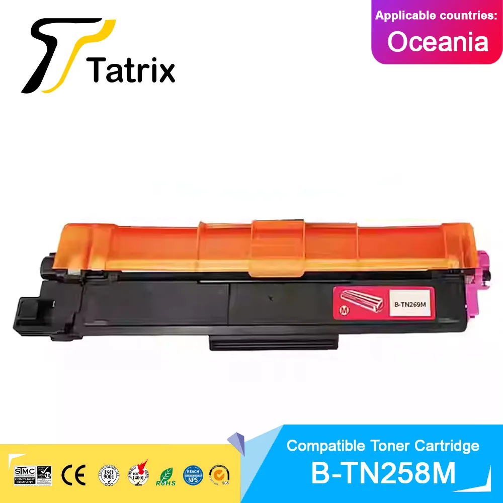 Tatrix For Brother TN258 Compatible Toner Cartridge For Brother HL-L3220CW/L3220CDW/L3240CDW/L3280CDW/L8240CDW/L3520cdw Printer