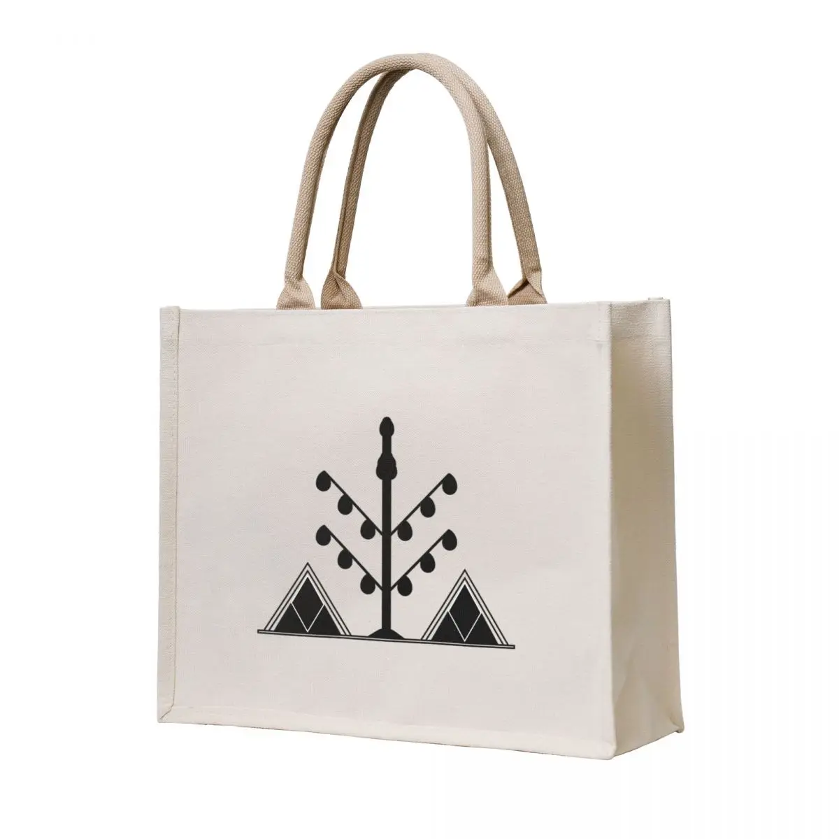 

Amazigh, Berber Olive Tree symbol of Strength Tote Bag eco bag folding Shopper custom canvas bag Handbags women