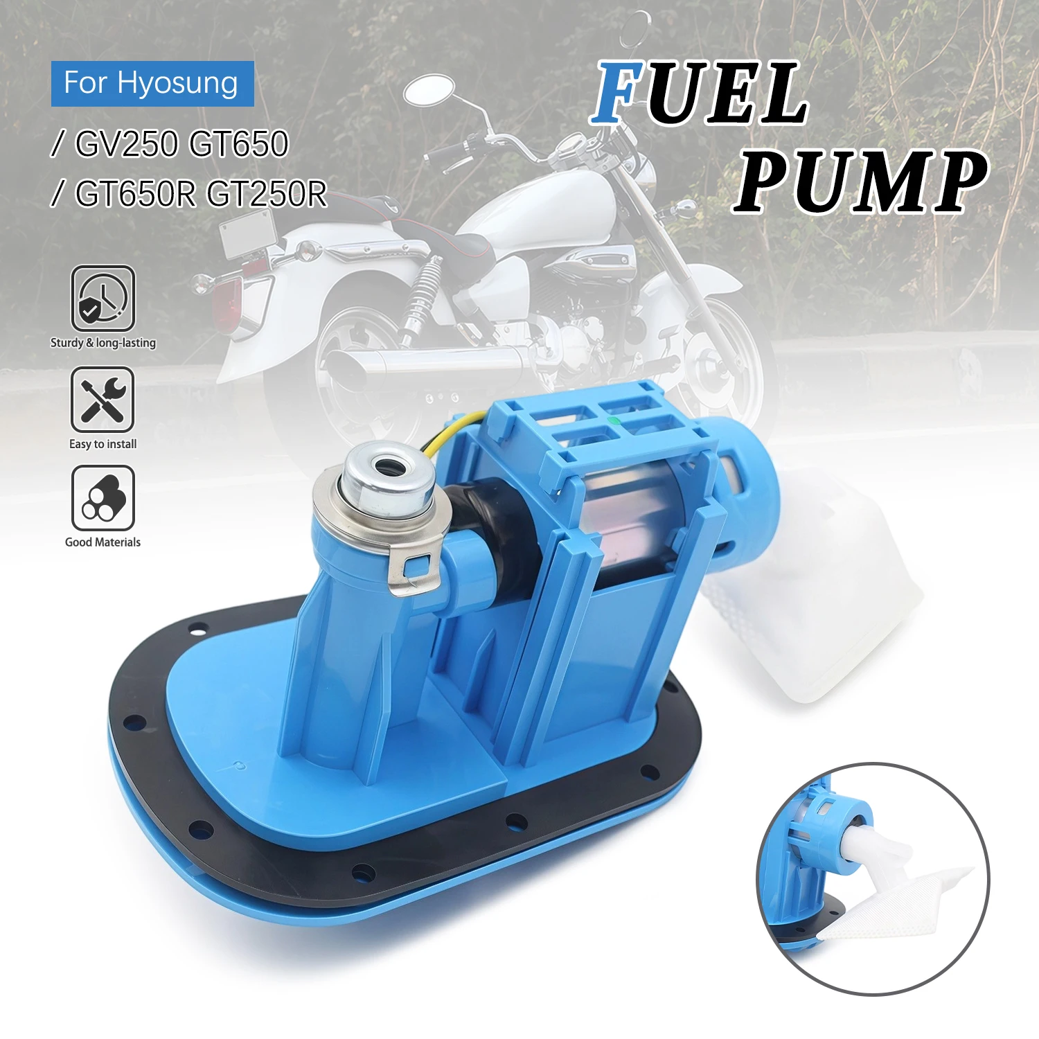 

Accessories Moto Fuel Pump Module Assembly For Hyosung GV250 GT650R GT250R EFI Comet GT250 ST700 15100HB9500 15100H99D00