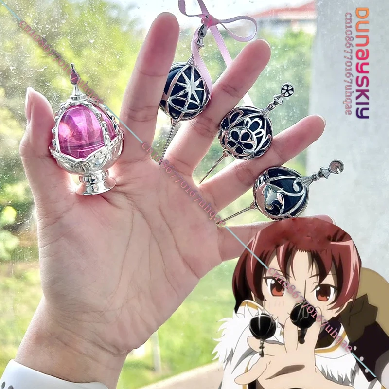 Madoka Homura Grief Seed Soul Gem Cosplay Kostüm 4,3 cm Edelstein Schmuck Teile 4 Farbe Soul Gem Madoka Anime Prop Dekoration