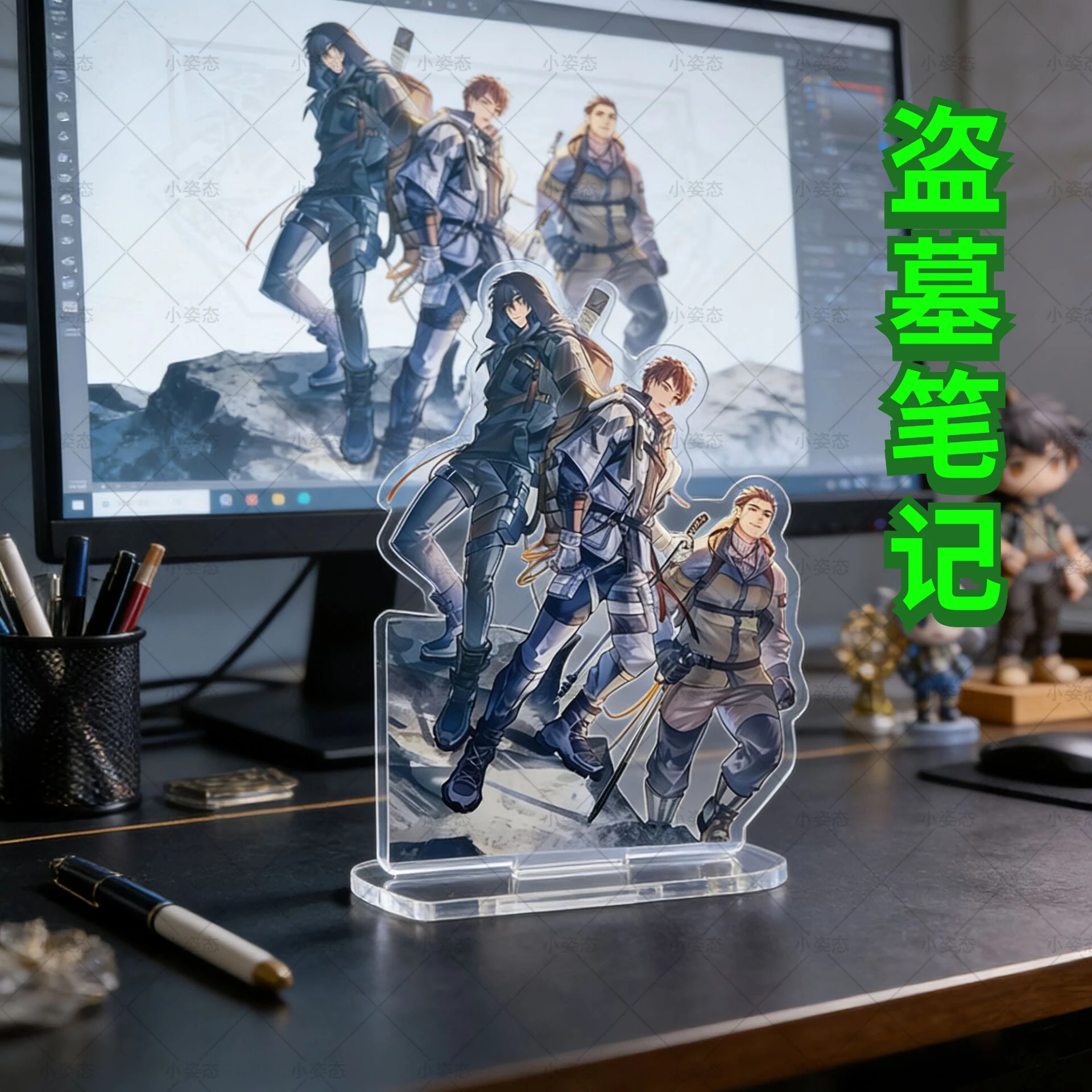 

Wuxie Zhang Qiling's Grave Robbery Notes Acrylic Plaque High Beauty Desktop Decoration Customization