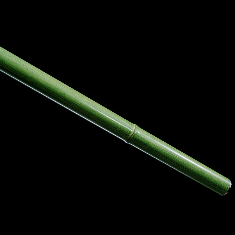 112cm Green Bamboo Walking Stick Sword High Manganese Steel Blade Sharp Real Full Tang Medieval Swords Dragon Samurai Katanas - view 5