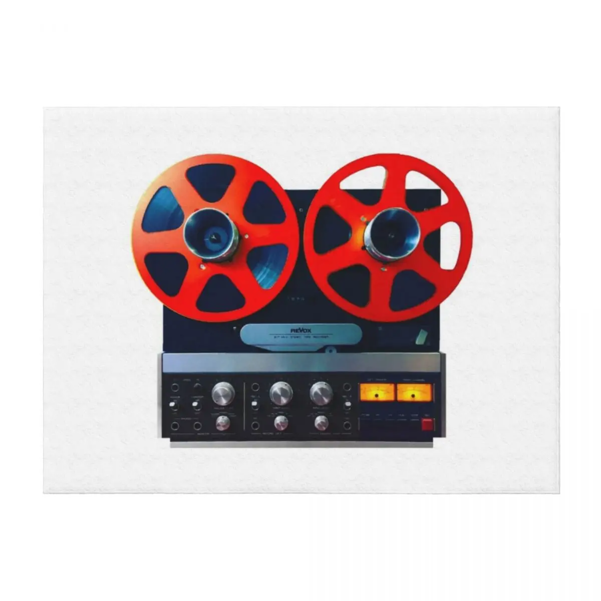 

Vintage reel to reel tape recorder Throw Blanket Luxury Throw Personalized Gift Thins Softest Blankets