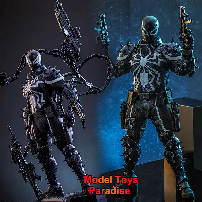 

HOTTOYS HT CMS025 1/6 Collectible Toys Agent Venom Anime Super Hero Soldier 12inch Action Figure Mode Gifts