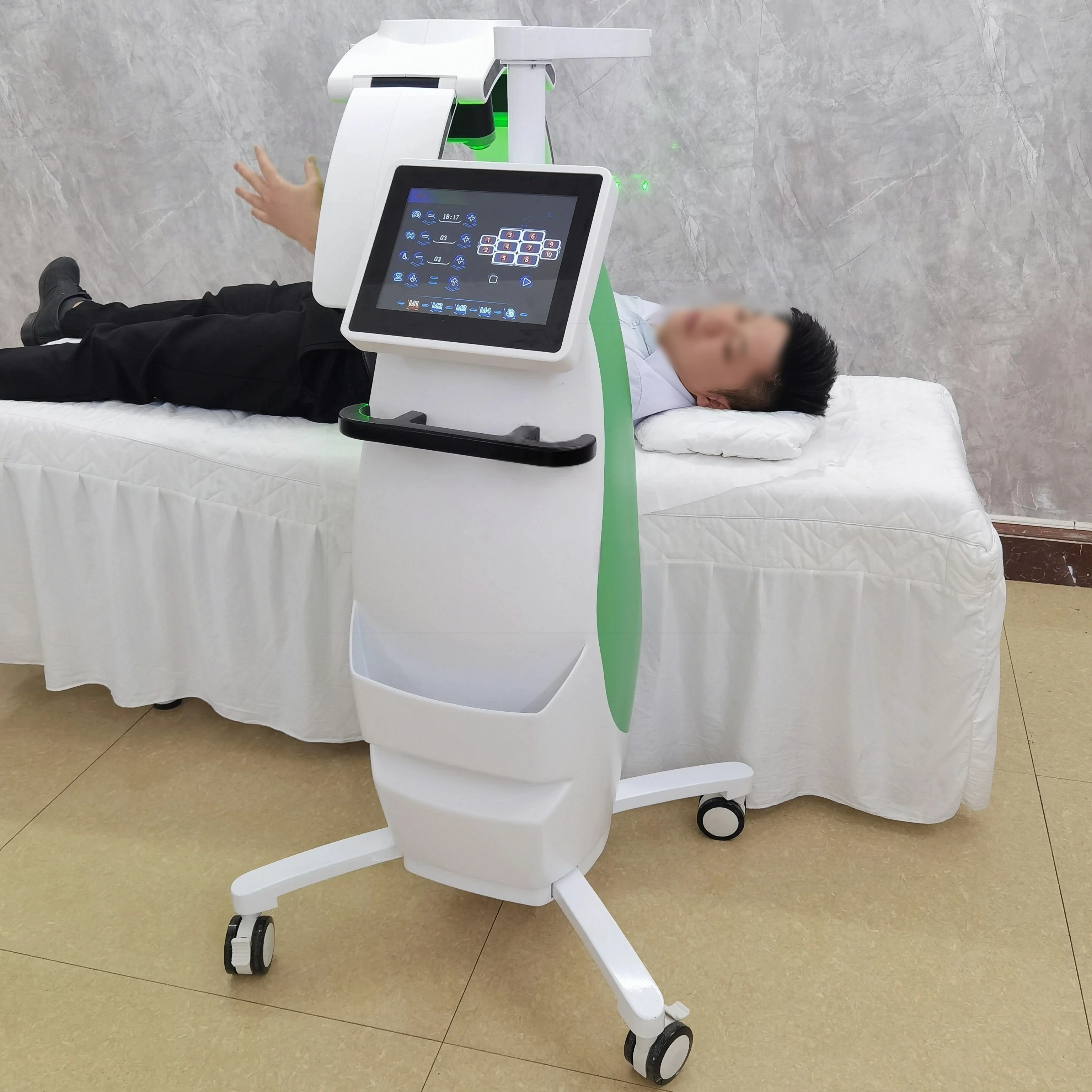 Technology Painless Fat Burning LLLT Light Therapy Slim Device Standing Type for Weight Loss Fat Removal