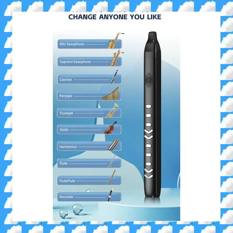 

ONGE Electronic Wind Saxophone MIDI Mini Digital Pocket Sax Music Instrument With 4 Hour Operation Time For Beginner