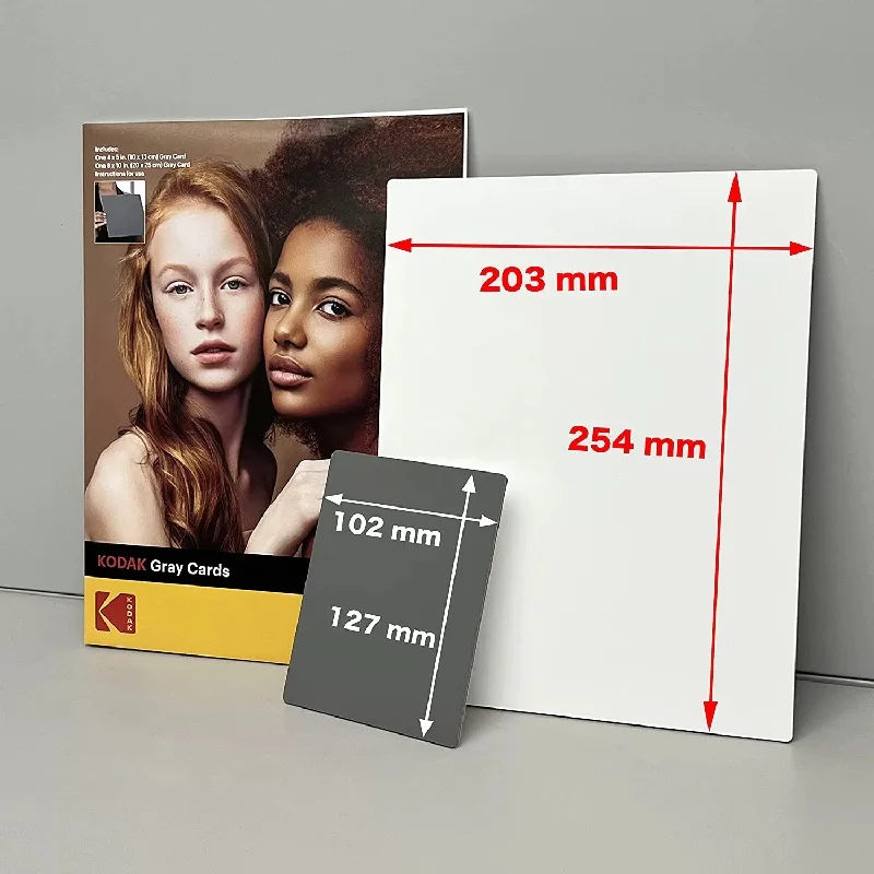 Kodak R-27 gray card 18% gray board paint color card mirror SLR camera portrait professional photography white balance color