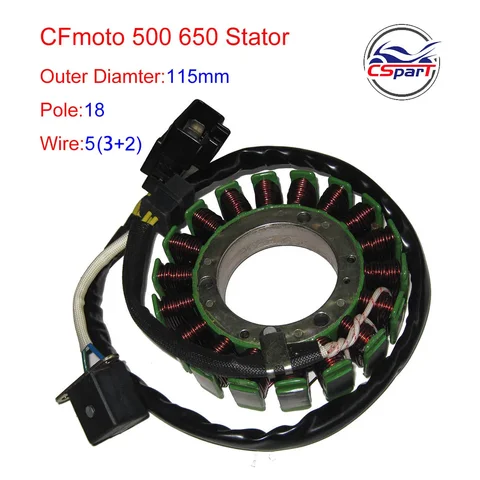 Замена статора для CF Moto для CF 500 2007-2016 для CF 500 X5 500 OEM 0180-032000 2011-2015