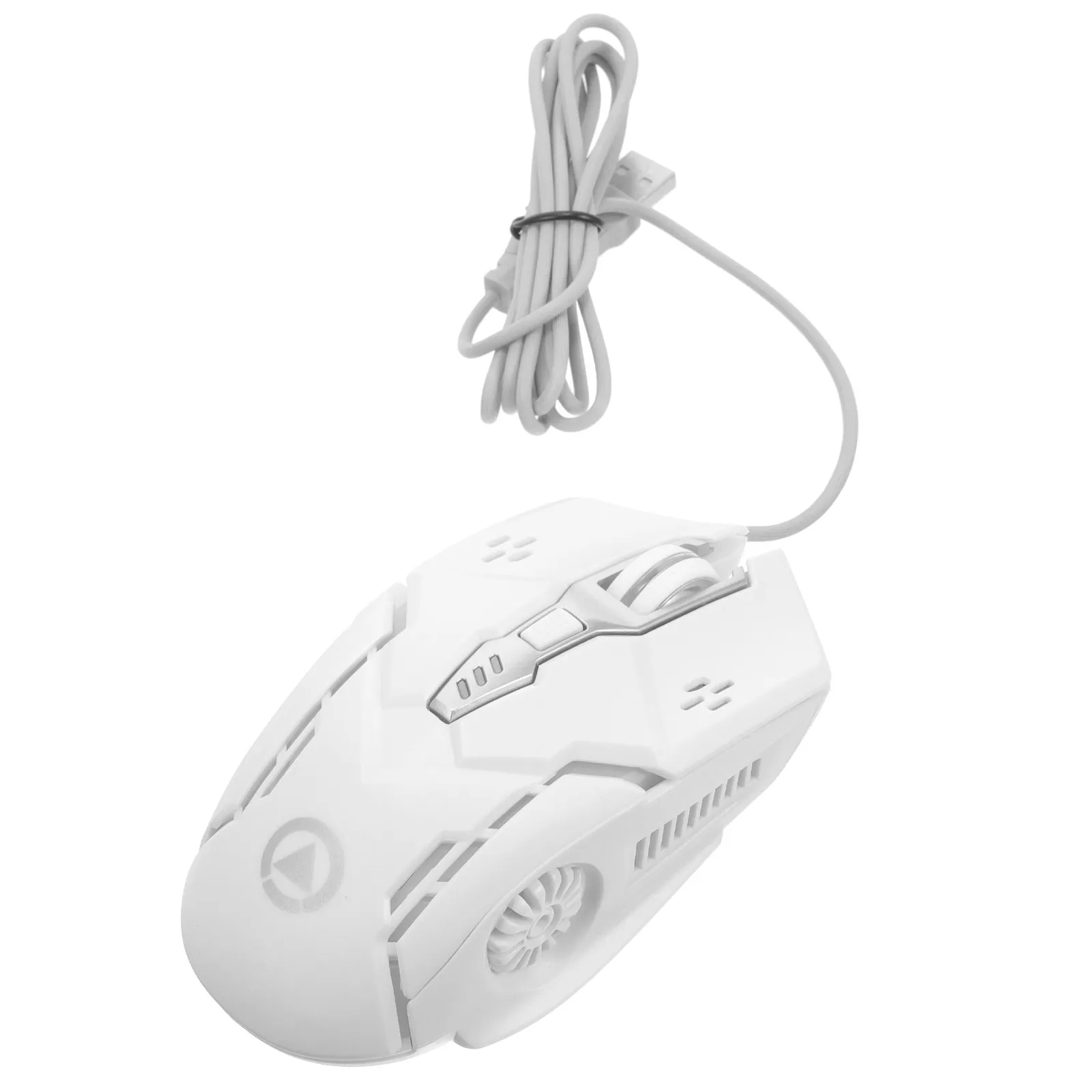 Wired USB Silent Mouse for Gaming Laptop Computer Ergonomic Design 6 Programmable Buttons LED Backlight Noise